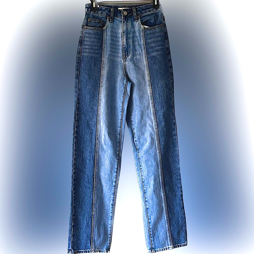 PacSun Two Tone 90s Boyfriend Jean